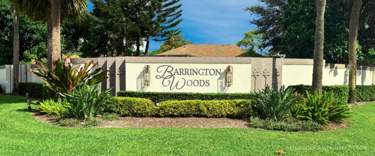 Barrington Woods Wellington FL Homes for Sale Community Overview