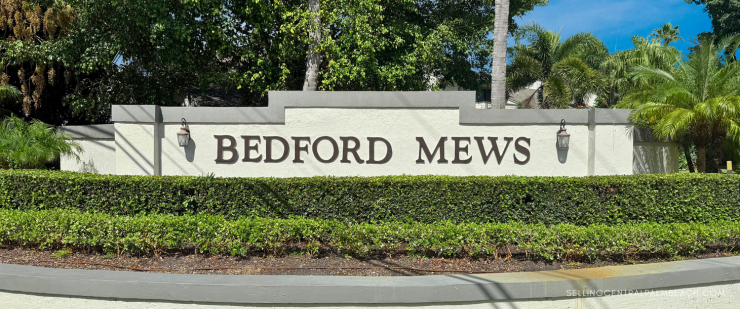 Bedford Mews Wellington FL Homes for Sale Community Overview